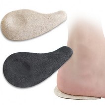 하이힐 뒷꿈치깔창 오다리 휜다리 교정효과 충격흡수 피로감소, 베이지