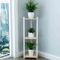 화분정리대 진열대 2단3단 원목선반 인테리어선반, 선택2. 인테리어 화분2단선반(베이지)