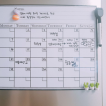 오너클랜 냉장고 자석 스케줄보드 마그네틱 보드, 대