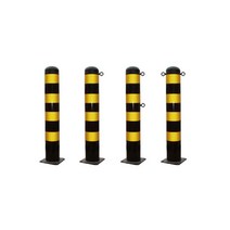 스틸 철재볼라드 일자형 (앙카식), 앙카식100파이xH1000x2T/고리없음