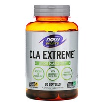 Now Foods 스포츠 CLA Extreme 소프트젤 캡슐 90정