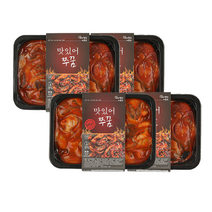 바다청년 매콤 쭈꾸미 볶음 캠핑용 밀키트 300gx4팩, 매콤한 맛 300g 4팩