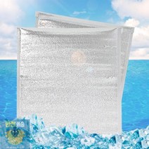 WM 간편 접착식 은박 보냉봉투 50p세트 보냉팩 45x45cm WM, 상세페이지 참조