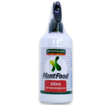 플랜트파트너스 식물 화분 잎에 직접 뿌리는 플랜트푸드(Plant Food) 식물영양제 300ml