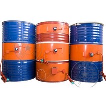 드럼 히팅 밴드 200L 원통드럼 고무밴드 패인트데우기, 150L 1520x250/2000W 손잡이온도