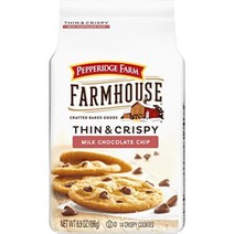 페퍼리지 팜 팜하우스 씬 앤드 크리스피 밀크 초콜릿 칩 쿠키 6.9oz, 1팩