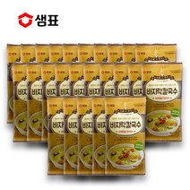 예이니식품 샘표 그때그추억 바지락칼국수 25개(100.3gx25개)사리멸치잔치물김치, 100.3g, 1세트