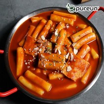 [이푸른] 쫄깃 혼떡 인생떡볶이(순한맛) 320g x 4팩, 상세페이지 참조