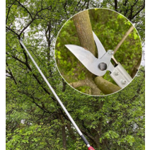 막대 연장 장대 전지가위 가지치기 정원수 정리, 2미터 스페이드헤드(방청유 장갑 전정가위)