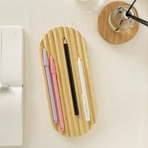 펜트레이 펜홀더 우드 인센스 트레이 악세서리 정리대, 내츄럴