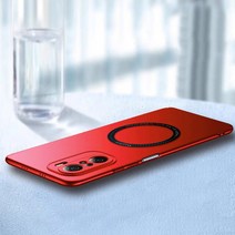 맥세이프 호환Funda Real me Neo3 3 GT 2 Pro 마스터 에디션 Q3 Q 전화 케이스 커버 럭셔리 마그네틱, 04 Realme GT 2 Pro, 03 RedC