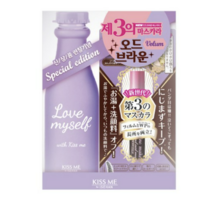 키스미 히로인 메이크 어드밴스드 필름 볼륨앤컬 마스카라 + 보틀, 블랙, 5세트