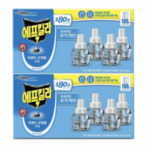 에프킬라 스마트 리퀴드 무향 리필 45일, 132ml, 2개