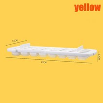 대용량 아이스박스 캠핑 용품 보냉백 아이스팩 차량용냉장고 낚시용 ice cube tray with storage box quick unmold ice cream cube 바, 노란색 곰팡이만