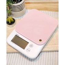 드레텍 5KG 전자저울-핑크 KS-514PK