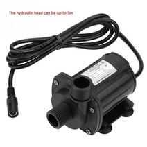 기름 보일러 순환 펌프 모터 온수 가압 구동기 전기 가스 교체 가정용JT-1000B-12 DC 12V 미니 3M 유압 헤, 01 12V_01 Black