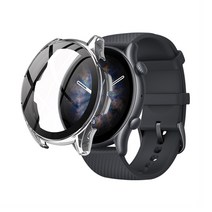 어메이즈핏 GTR3 PRO 풀커버 하드케이스, 풀커버 하드케이스 투명