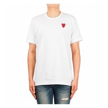 꼼데가르송 21FW 남성 반팔 티셔츠/ P1T288 WHITE (P1T288 WHITE)