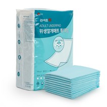 성인용 환자용 위생 깔개 매트 침대 일회용 방수 패드 기저귀깔개 특대형 1팩 10개입