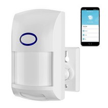 무선 스마트 모션 센서: PIR 모션 감지기 경고 WiFi 적외선 홈 보안 알람 시스템 TUYA 앱 컨트롤 허브 필요 없음 가정 비즈니스용 스마트 홈 센서 모션