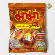 태국 마마 라면 인스턴트 누들 쉬림 크리미 톰윤 플레이버 55g MAMA Instant Noodles Shrimp Creamy Tom Yum, 1개