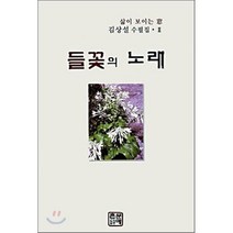 들꽃의 노래, 문예촌, 김상설 저