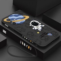 우주 비행사 실리콘 전화 케이스 샤오미 미 11 라이트 5G NE 후면 커버 12s 울트라 12x12s 10 프로 끈이 있, 01 For Mi 10, 02 A-YK000302