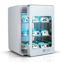 컵 살균기 소독기 건조기 가정용 업소용 어린이집 차 소독 캐비닛 미니 소형 데스크탑 차, 투명한