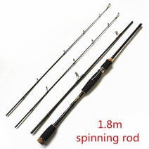 낚시대루어 낚싯대 M 고탄소 배스 로드 팁 2 개 1.8m-2.7m 스피닝 및 베이트 캐스팅, 01 YELLOW