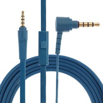 100AAP 100ABN 케이블 교체 Aux 코드 sony WH-1000XM3 WH-H900N MDR-1A 헤드폰 K1KF, [01] peacock blue, 01 peacock blue