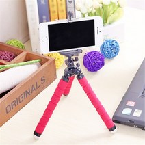 휴대용 미니 스마트폰 문어발 삼각대 관절삼각대 고릴라삼각대 유튜브삼각대 핸드폰삼각대 스마트폰삼각대, 블랙_파워 거치대 홀더