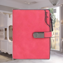 여성 반지갑 스웨이드 가죽 지갑0024