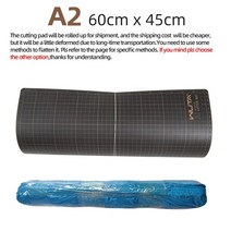 원단 재단기 전동 칼 wuta 새로운 패브릭 커팅 매트 가죽 커팅 보드 a1 a2 a3, a2 롤업 1pcs