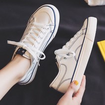 여성 캐주얼 캔버스 운동화 슈즈 10대 스니커즈 흰색 검정 커플 요즘유행하는 발편한 여자 신발