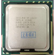 PC 인텔 제온 프로세서 L5630 (12M 캐시 2.13 GHz 5.86 GT/s 인텔 QPI) LGA1366 데스크탑 CPU 100% 정상 시간, 한개옵션0