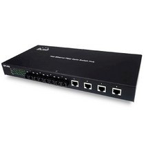 솔텍 SFC400-SCM4 메가 4포트 멀티 SC 4포트 TX RX 광 스위치 허브