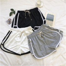 온나뷰 여성용 트레이닝 숏팬츠 3부 반바지 3P