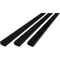 Large Latching Cable Raceway (１125 Series) - 5ft - Black, 1