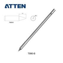 용접봉 ATTEN ST8602D 특수 납땜 인두 헤드 T990 시리즈 통합 가열 코어 전기 용접, 04 T990B4