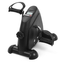 실내자전거 좌식 스핀바이크 스피닝 홈쇼핑 미니 가정용 Mini Pedal Stepper Exercise Machine LCD Display, 한개옵션0