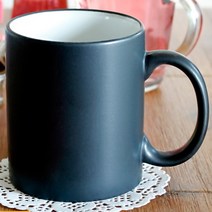 무광 머그, 1개, 6_무광 블랙 투톤 머그