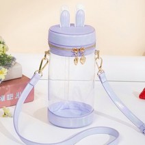 무속성솜인형 무속성인형 아이돌인형 도착 색 투명 실린더 가방 나가는 패킷 귀여운 토끼 귀 봉제 인형 가방 인형 액세서리 86, a, 20cm용