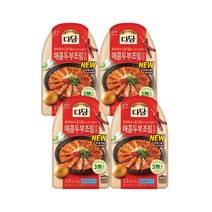 (냉장)다담 매콤두부조림양념140gx4개, 1세트, 140g