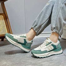 여자 운동화 런닝화 자수포인트 스니커즈 헬스화 RUN