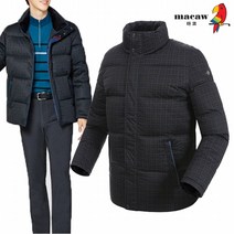 [마코 SALE] (남성)잔패턴 덕다운 패딩 점퍼_MJM4DJ04