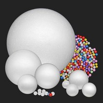 스티로폼공 우드락볼 30/40/50/60/70/80/100mm, 종류-사이즈:스티로폼공 30mm