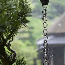 지붕물받이 1미터 황동 처마 배수 낙엽 방지망 건설, 구리 꽃잎 20개 1미터 5컵