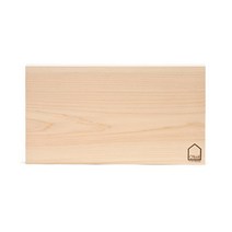 socean 국산 편백 나무 수제 통도마 반절 47cm x 27cm 핸드메이드 통원목 항균 이유식도마 나무결 우드 키친보드 장인