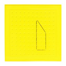 에듀카코리아 EDUC 6525B-1 양면 지오보드 20cm Geoboard (1개)