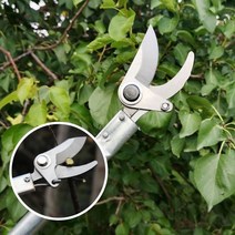 원예 고지가위 장대가위 롱 원예가위 가지치기 열매따기, 고강도스틸 고지전지가위2.5M, 1개